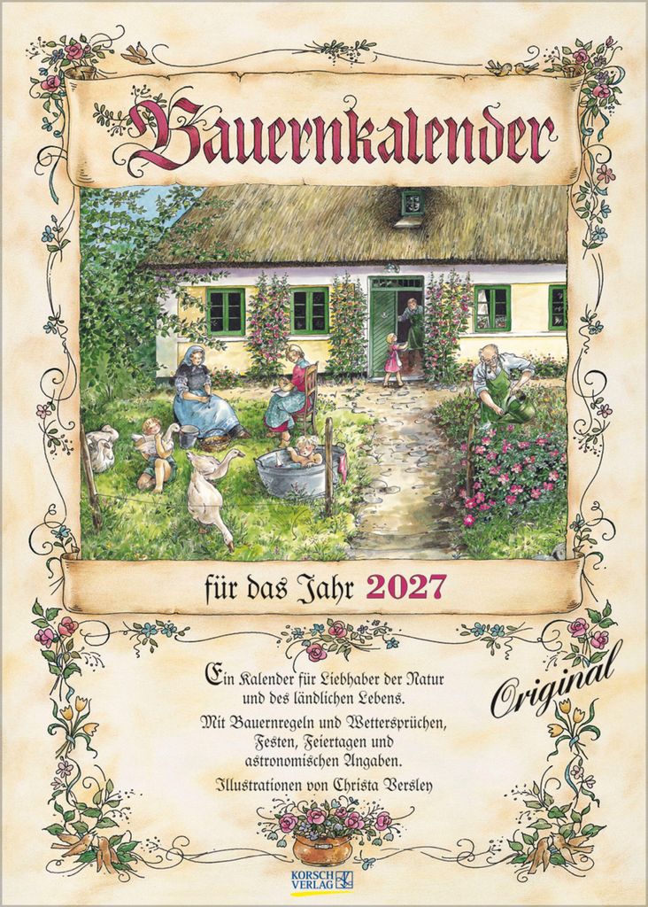Bauernkalender 2027 Produktbild 