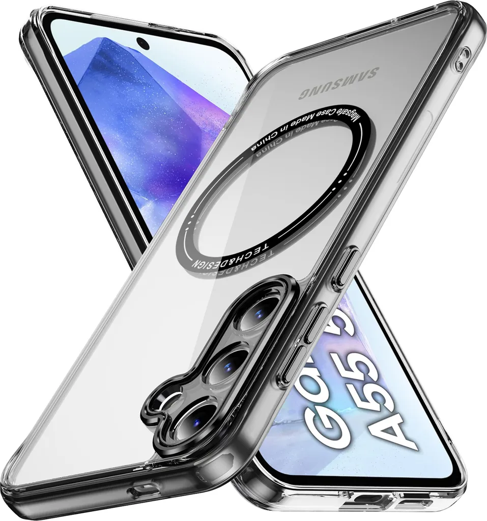 Offerta Cover Samsung A55 Magnetica MagSafe Antiurto Trasparente