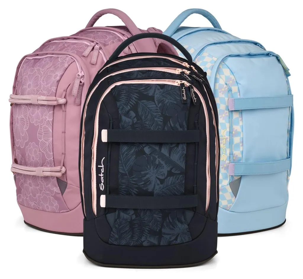 Sac d'école Satch Pack Magnolia Dream - Solution pour le mal de dos - 6