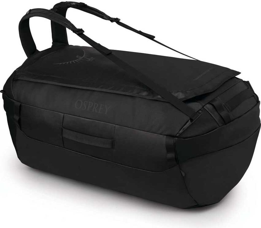 Osprey Transporter Reisetasche-Rucksack Raven Black/Black 120 L