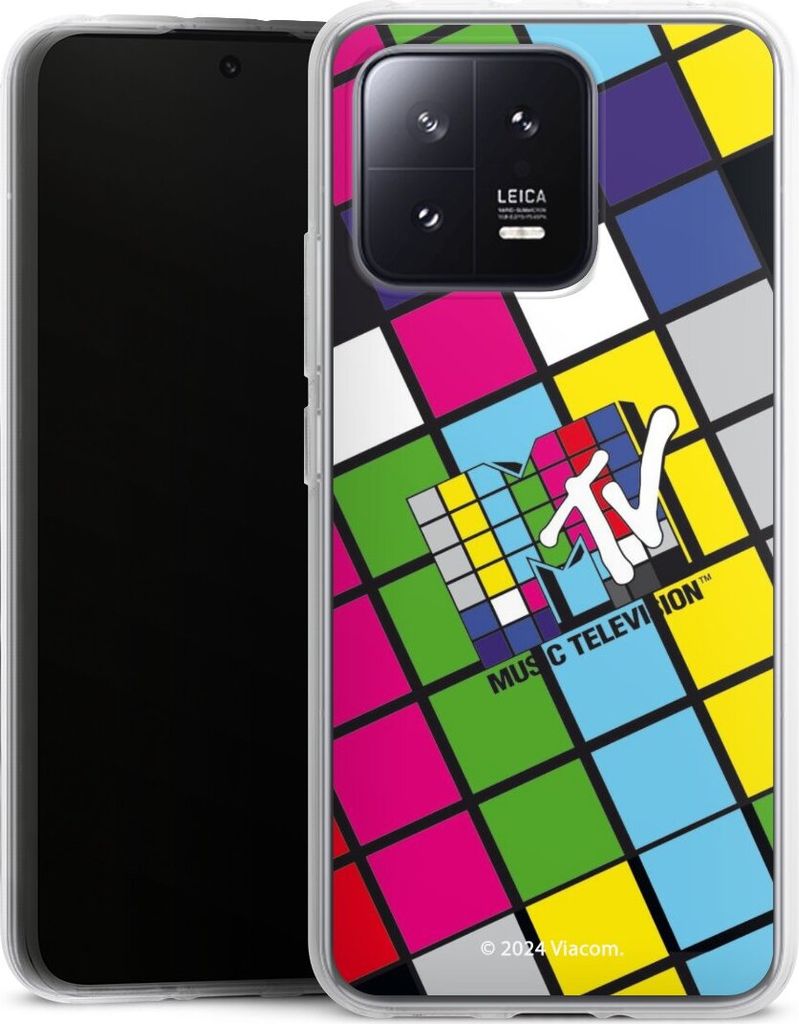 DeinDesign Handyhülle für Xiaomi 13 Silikon Hülle Case Smartphone Schutzhülle Fanartikel Offizielles Lizenzprodukt MTV Music Televison