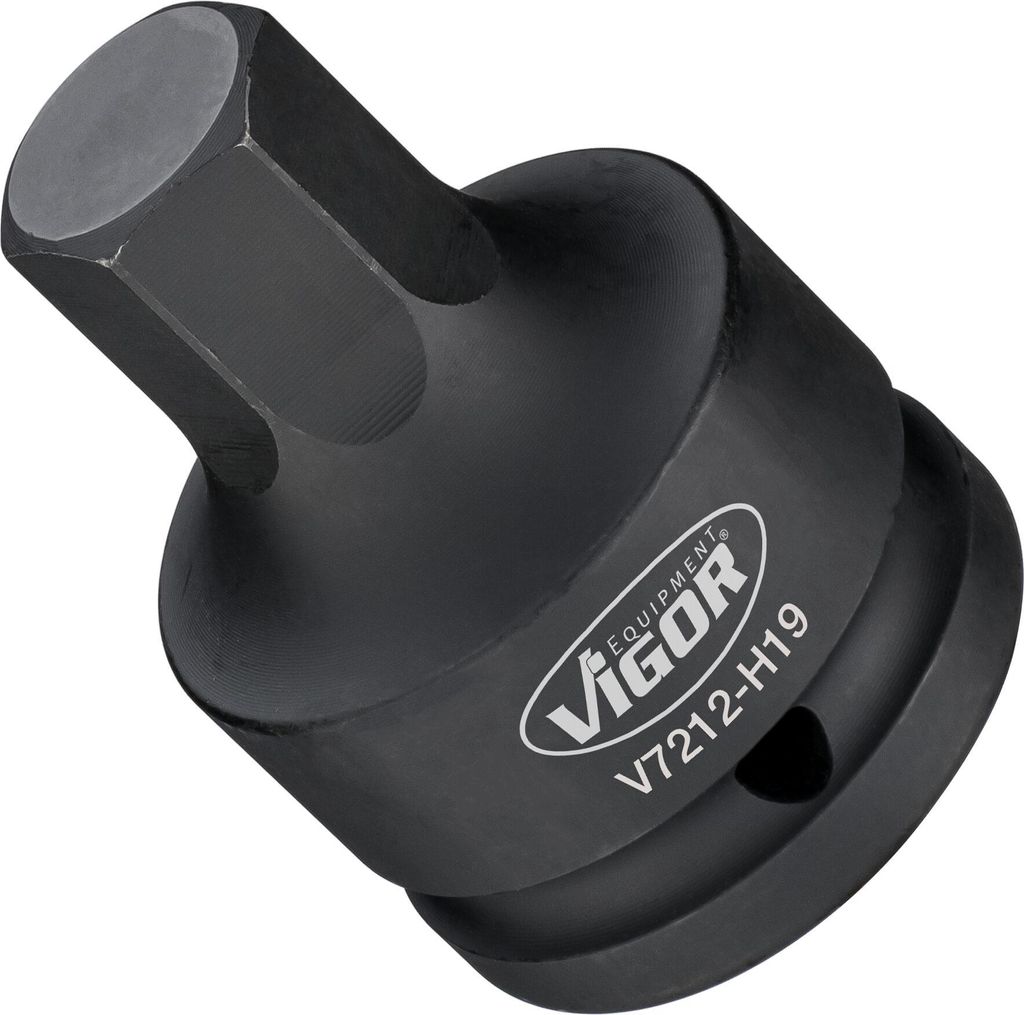 VIGOR Schlagschrauber Schraubendreher-Einsatz, 3/4 Zoll, Innen-Sechskant Profil