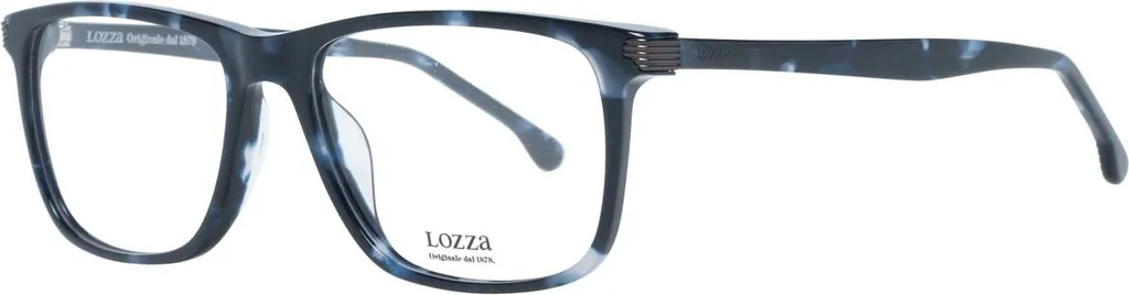 Monture de lunettes Lozza VL4137 5406DQ pour homme style vintage chic