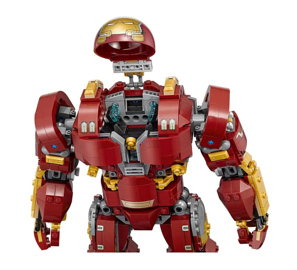 Hulkbuster LEGO 76105 Idéal pour Décorer un Bureau de Fan de Marvel - 9