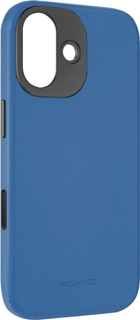 Handyhülle für iPhone 17, YAXO Leather Gear Slim Case MagSafe, Blau
