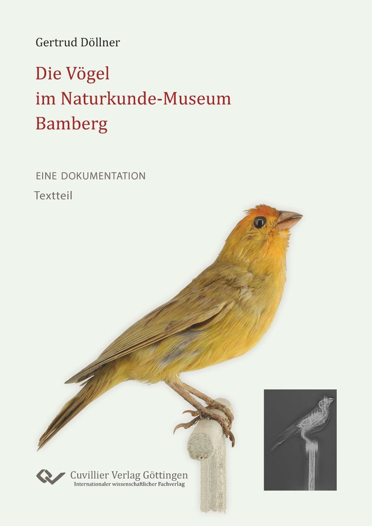 Die Vögel im Naturkunde-Museum Bamberg. Eine Dokumentation (Textteil)