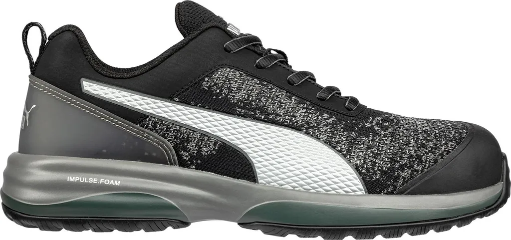 PUMA Safety Charge Low S1P ESD HRO SRC Noir Taille 41 Chaussures