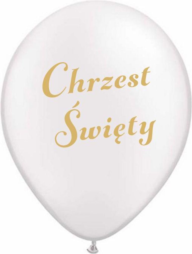 Luftballons mit Aufdruck „Heilige Taufe“, 14 Zoll, 1 Stk.