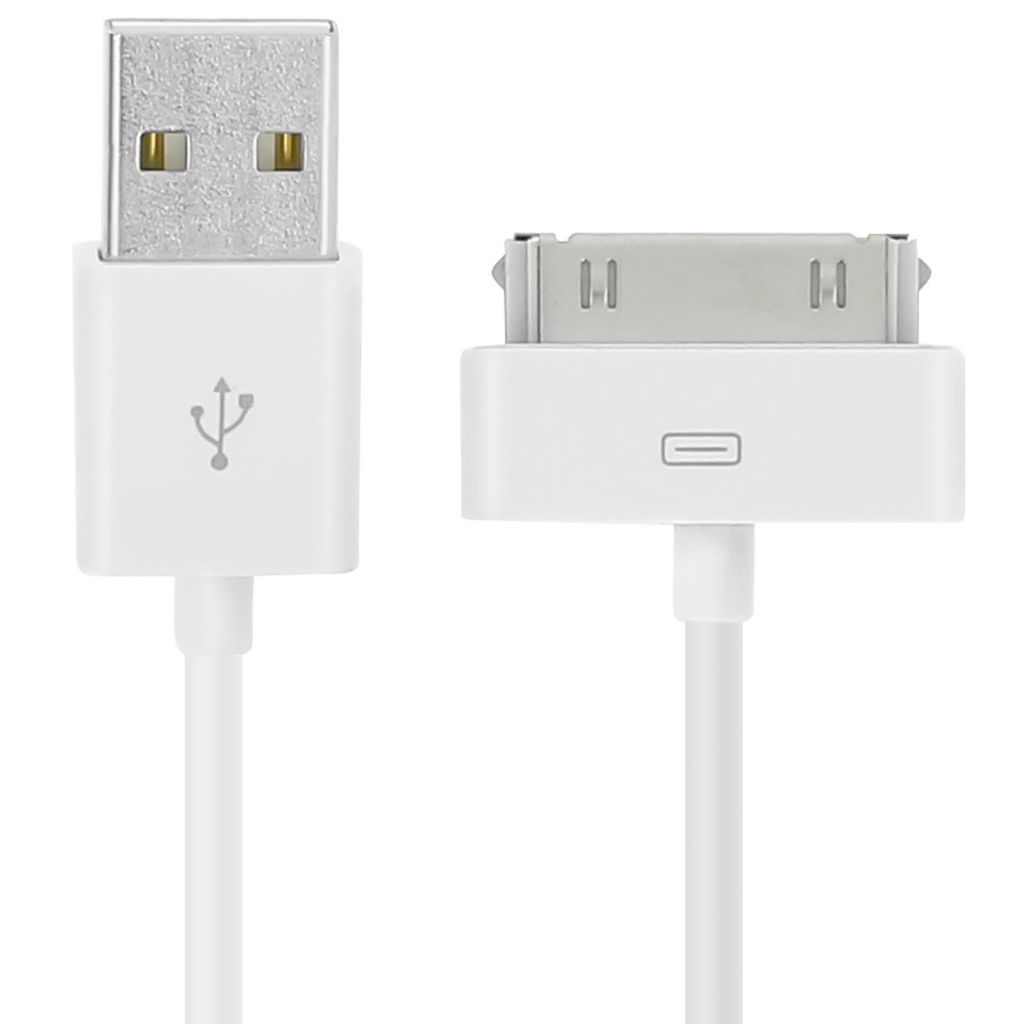 Apple 30-Polig auf USB-Ladekabel – Aufladen und Produktbild 