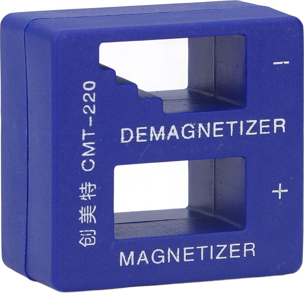 Magnetisierer/Entmagnetisierer ABS Tragbares Werkzeug für Schraubendreher-Bit Schraubenmutter Pinzette Blau