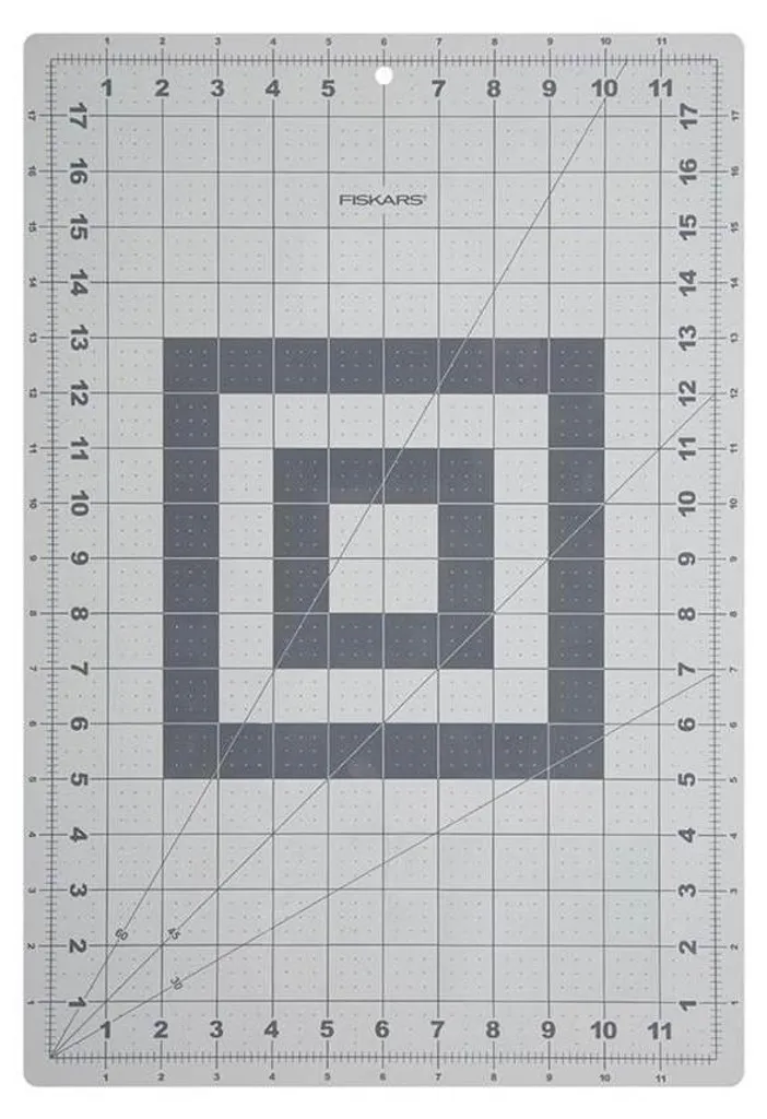 Tapis de coupe auto-cicatrisant A3 30x45 cm avec marquage angulaire