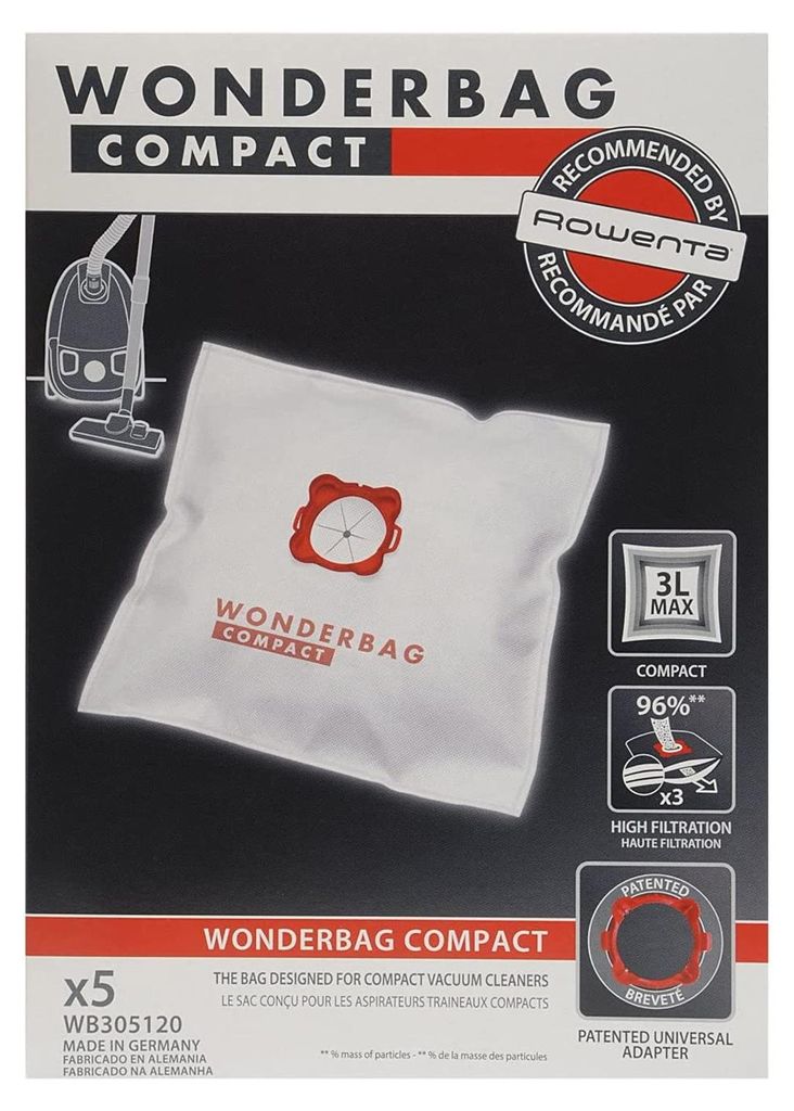 Sacchi in microfibra universali Wonderbag Compact per Immagine del prodotto 