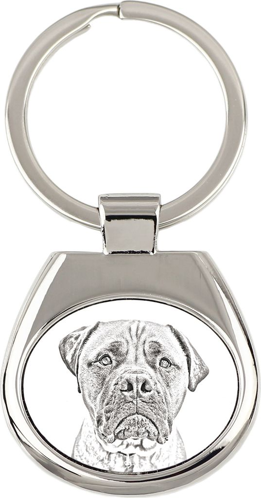 Bullmastiff - Schlüsselanhänger mit Hund, Anhänger mit Aufdruck, personalisierter Anhänger der Marke Art-Dog