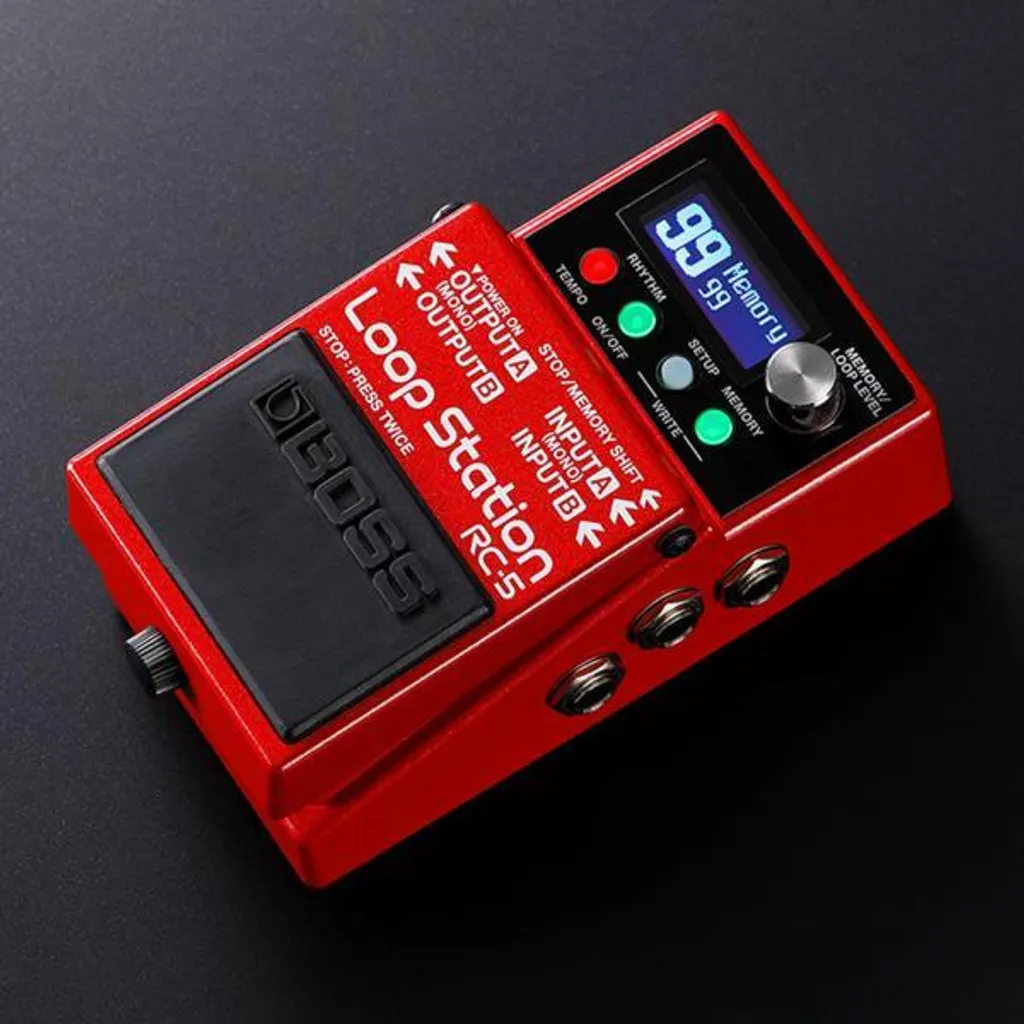Boss RC-5 Loop Station avec Écran LCD et Qualité Audio 32 bits Stéréo - 5