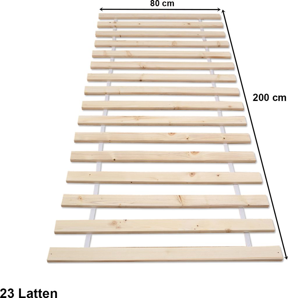 Rolllattenrost Lattenrost Rollrost Holzlatten Bettrost Produktbild 4