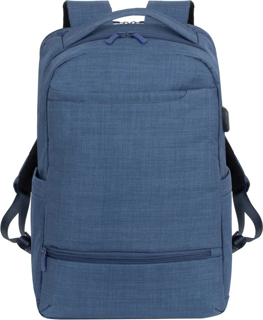Sac à dos ordinateur 17.3 antichoc Rivacase 8365 bleu imperméable - 2