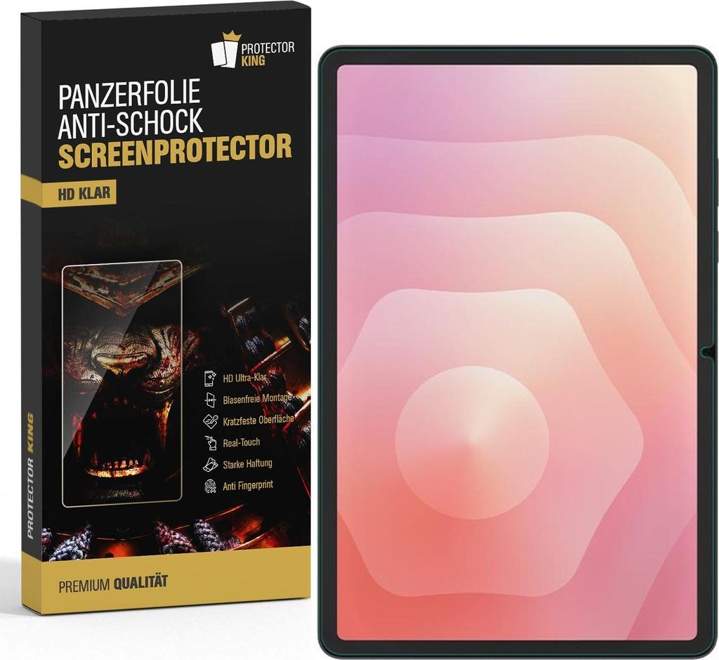 4x Panzerfolie für Samsung Galaxy Tab S11 Anti-Shock HD klar Displayschutz Schutzfolie Screen-Protector