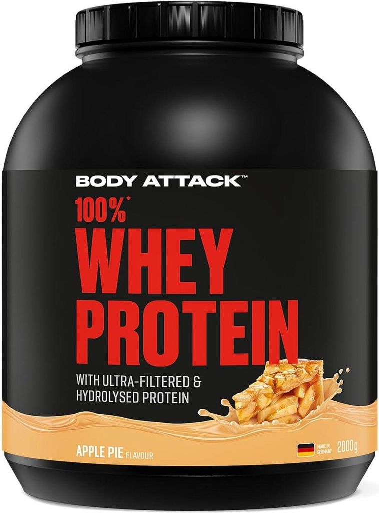 Body Attack 100% Whey- 2 kg Apple Pie