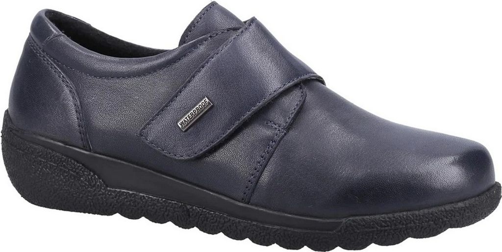 Fleet & Foster - Damen Freizeitschuhe "Herdwick", Leder FS10162 (38 EU) (Marineblau)
