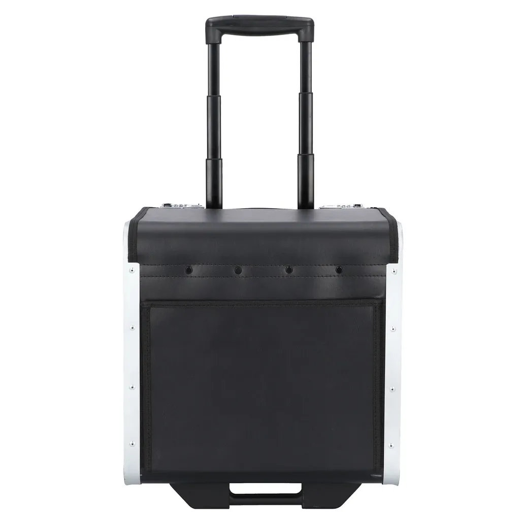 Attaché-case Alassio PERUGIA en imitation cuir noir pour documents A4 - 14