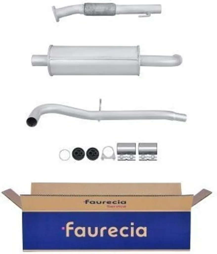Silencieux d'échappement HELLA pour Fiat Doblo 46843506 - Anti-bruit et Durable