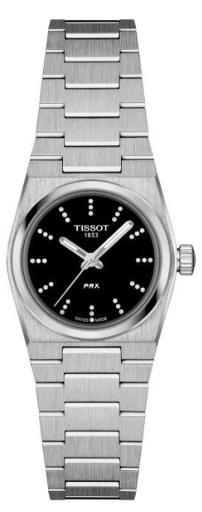 Tissot PRX 25mm Black Diamond Dial Quartz Watch Produktbild 