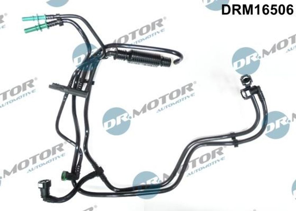 DR.MOTOR AUTOMOTIVE Kraftstoffleitung Benzinleitung DRM16506 Motorraum zwischen Kraftstofffilter und Einspritzpumpe passend für PEUGEOT 207 (WA, WC)