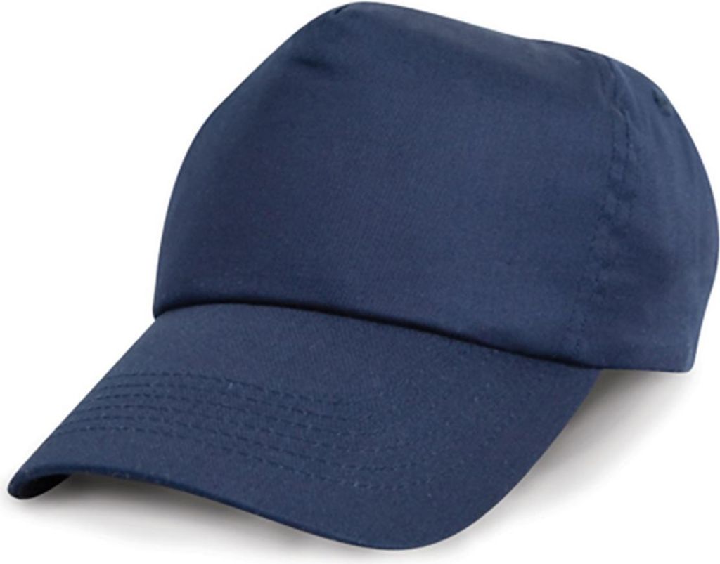 Result Headwear RC005J | Junior Baumwolle Cap / Kappe / Mütze / Hut - Farbe: Navy - Größe: One Size