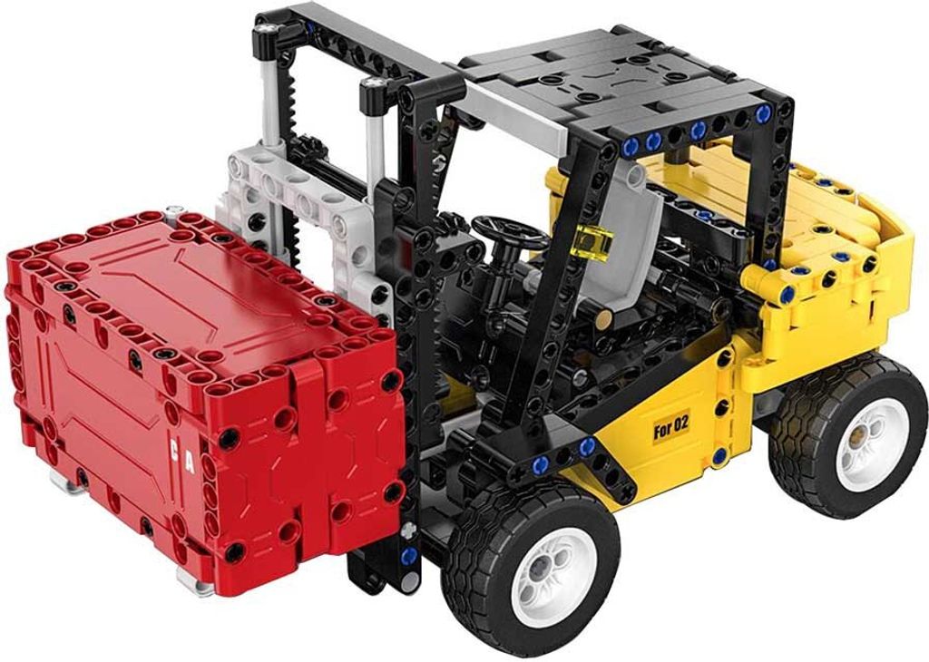 CADA - Construction - Chariot élévateur - 388pcs Produktbild 