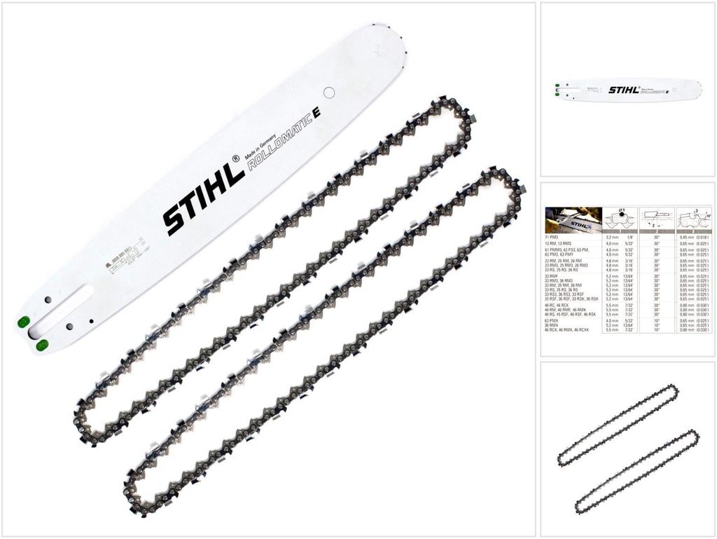 STIHL Führungsschiene Rollomatic E, 37 cm, 1,6 mm, .325" ( Produktbild 