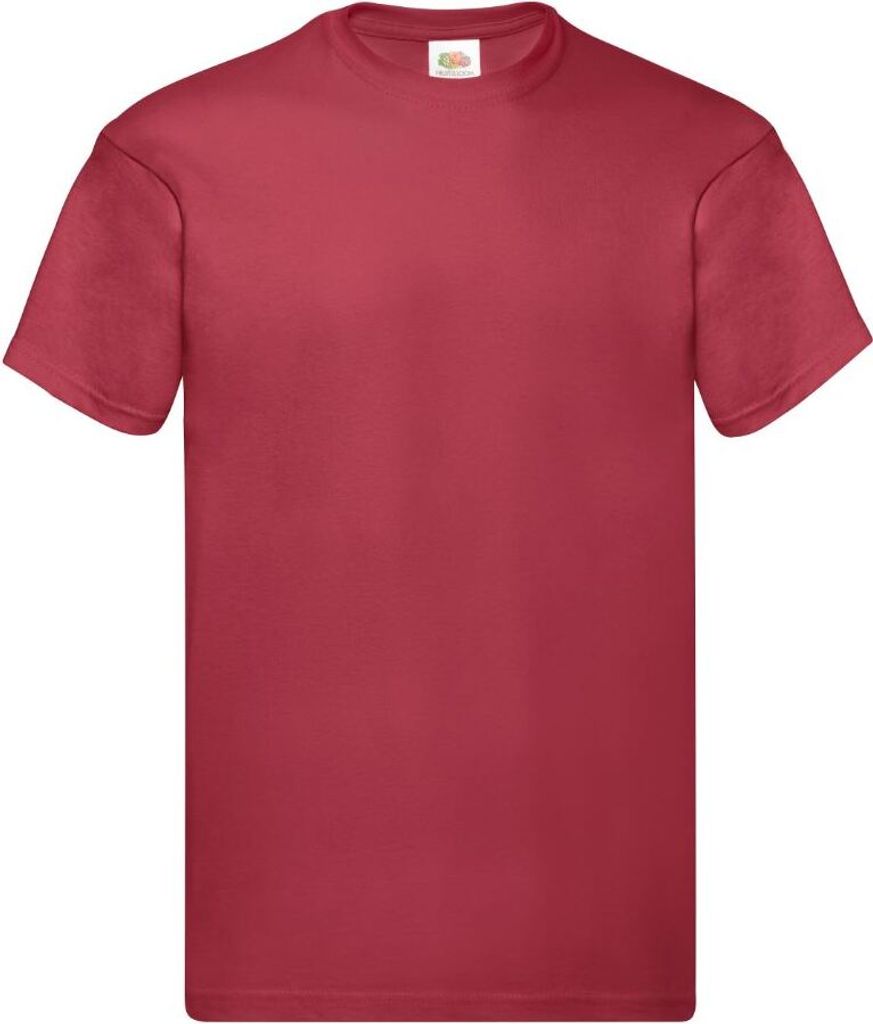 Herren T-Shirt Original-T - Brick Rot, S
