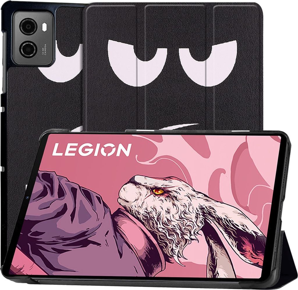 Case für Lenovo Legion Y700 2.Gen 2023 8.8 Zoll Schutzhülle Tasche mit Standfunktion und Auto Sleep/Wake Funktion