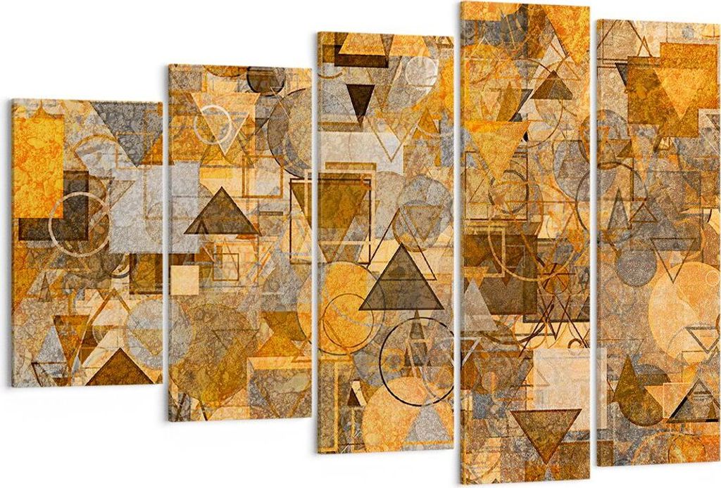 Bild auf Leinwand - Leinwandbild - Abstraktion modern - 150x100cm - Wand Bild - Wanddeko - Leinwanddruck - Bilder - Kunstdruck - Wanddekoration - L...