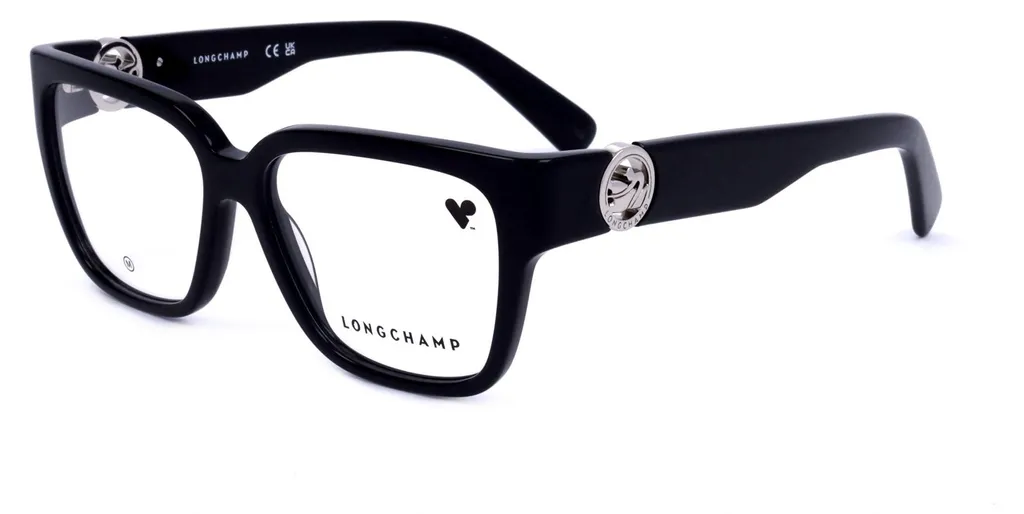 Lunettes Longchamp LO2731 Noir 52/14/140 - Monture Légère Anti-Traces