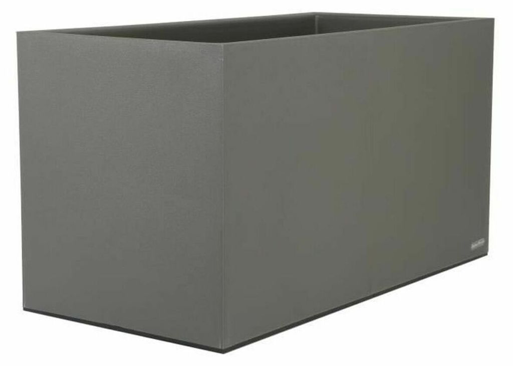 Fioriera Riviera Rettangolare Grigio 80 x 40 cm Granito Immagine del prodotto 