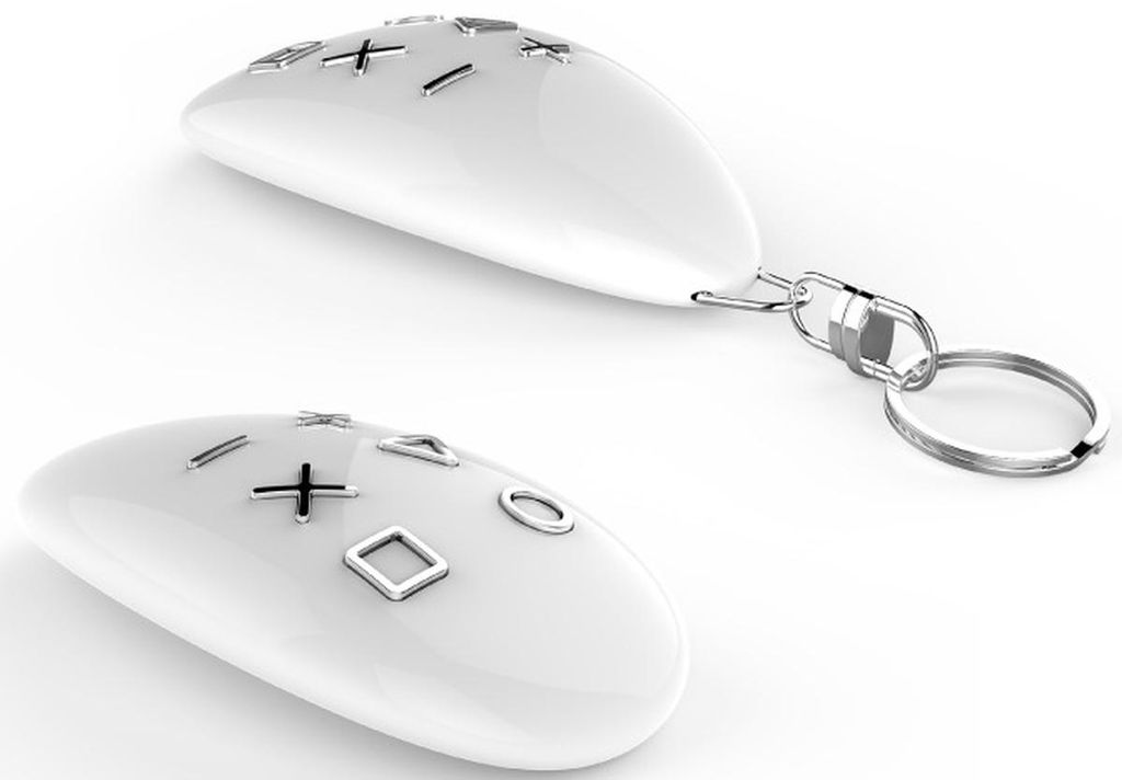 Fibaro KeyFob, Lighting, Home-Audio-System, Universal, Weiß Produktbild 