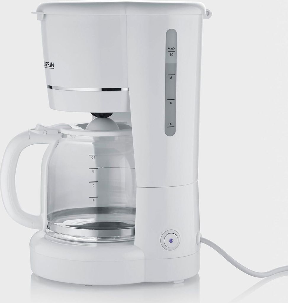 SEVERIN 4323-000 SEVERIN KA 4323 Kaffeemaschine weiß, 10 Obrázok produktu