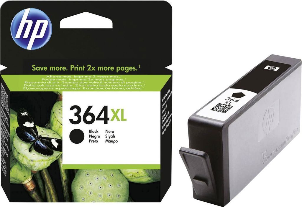 Tlačová kazeta HP č. 364 XL čierna (CN684EE) Obrázok produktu 