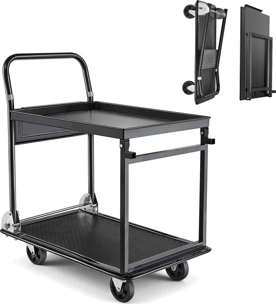 SucceBuy Carrello pieghevole da 317 kg, carrello con Immagine del prodotto 
