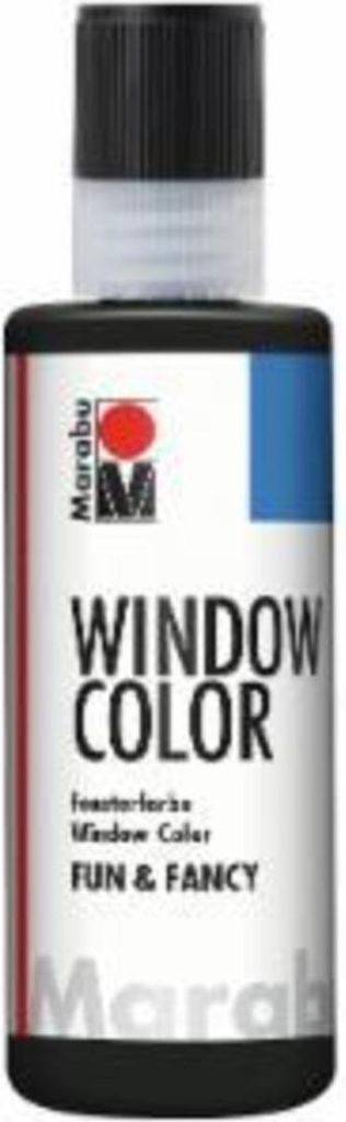 Marabu 0406 04 073 Window Color fun&fancy Konturen-Schwarz Immagine del prodotto 