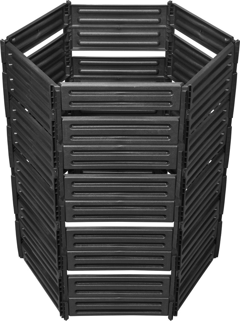 GARANTIA AIR-KING compostiera a incastro 1100 litri nero Immagine del prodotto 