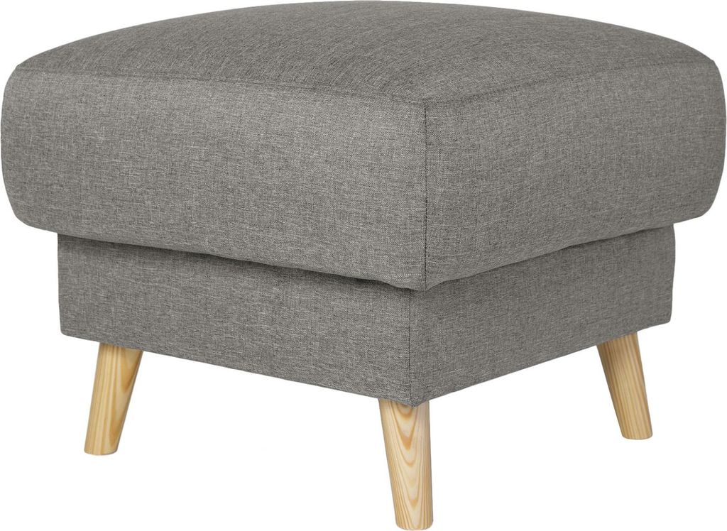 home24 Polsterhocker - Webstoff