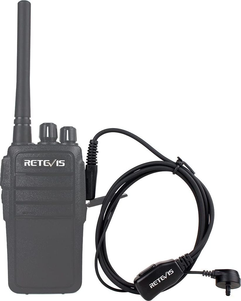 Retevis Funkgerät Headset 2 Pin Kopfhörer mit Produktbild 6