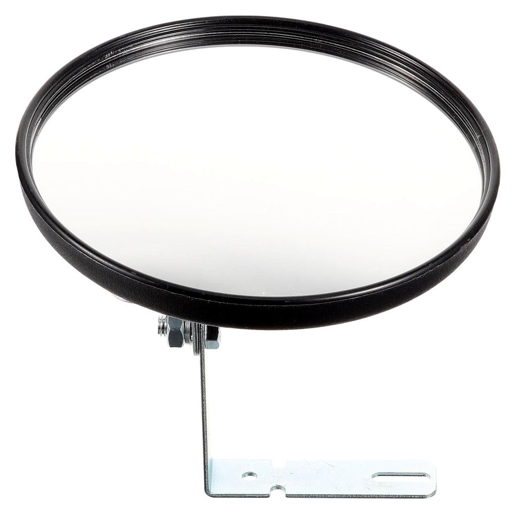 Verkehrsspiegel 16cm konvexer Totwinkelspiegel mit Weitwinkel für Wandmontage, Diebstahlschutzspiegel für Garage, Supermarkt, Einfahrt und Büro