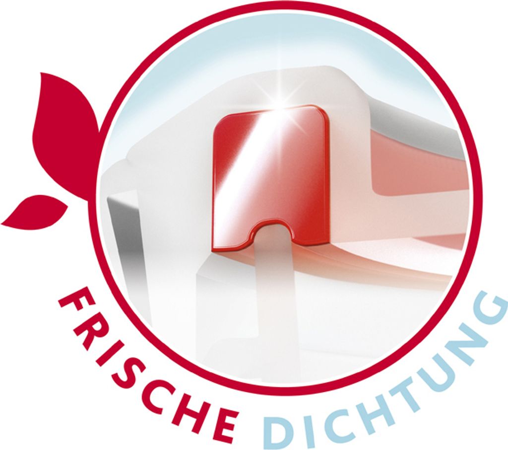 emsa Frischhaltedose CLIP & CLOSE Glas 0,80 Liter eckig
