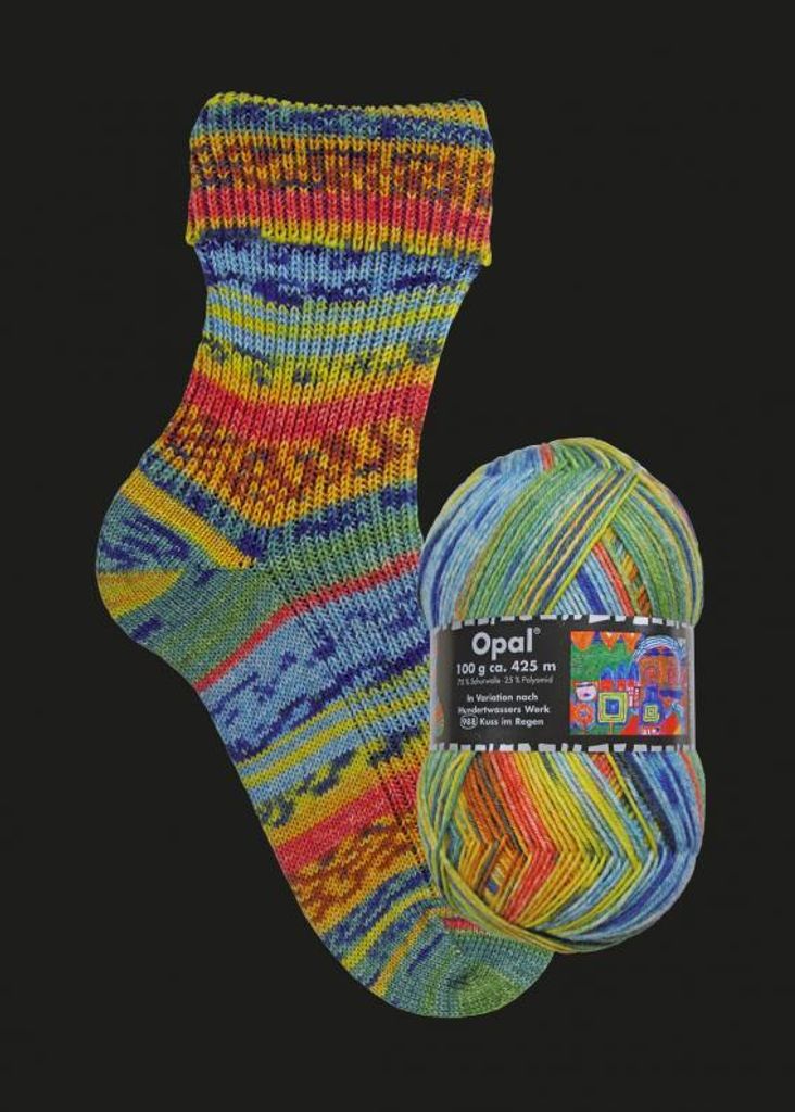 Opal - Hundertwasser 4-fach - Fb. 3200 Werk 988 Kuss im Regen 100 g