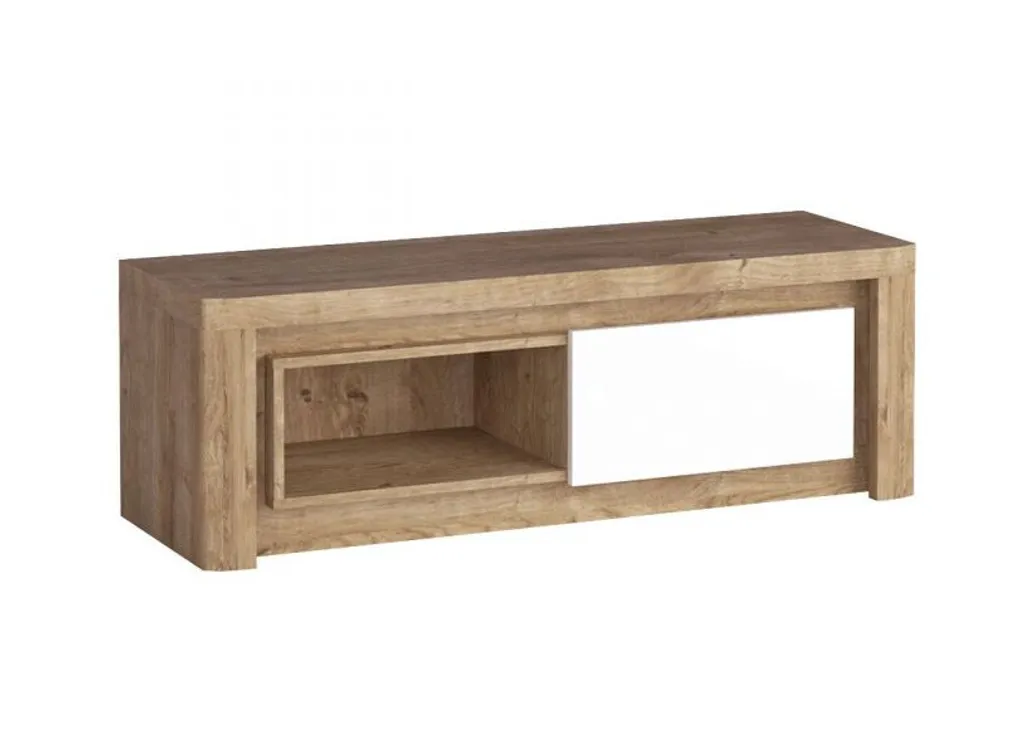 Meuble TV de rangement salon DURAZNO 1 pour cacher les câbles LED