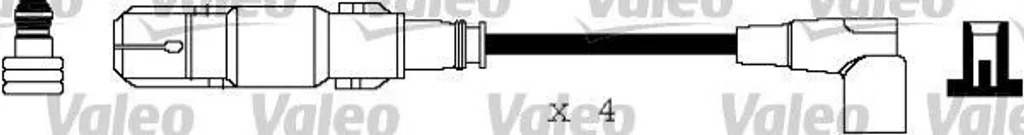 346367 VALEO Kit cavi accensione per FORD,FORD AUSTRALIA,MAZDA,VOLVO