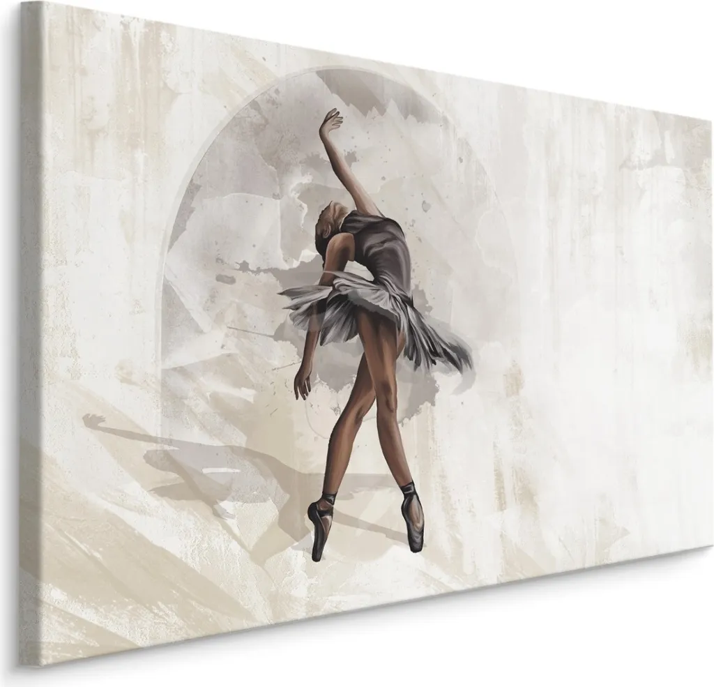 Offerta Quadro Tela Ballerina Muralo 70x50 cm - Pittura Astratta