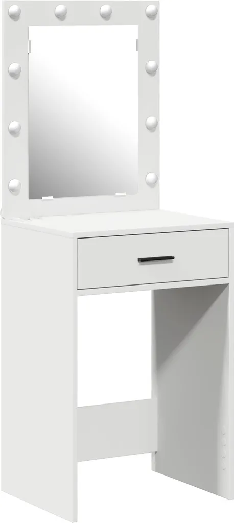 Coiffeuse Blanche Octo2988525 : Solution Rangement pour Petite Chambre - 2